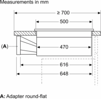 Neff V58NBS1L0 N 50 Beépíthető 4 zónás Indukciós Főzőlap 7400 Watt - Fekete