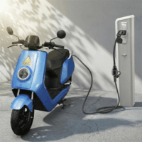 Gembird Type 2 adapterkábel 0,5 m 16A - Fekete