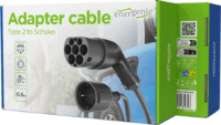 Gembird Type 2 adapterkábel 0,5 m 16A - Fekete
