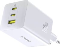 Baseus EnerFill FE11 USB-A / 2x USB-C Hálózati Gyorstöltő Adapter 100W - Fehér