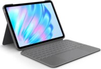 Logitech Combo Touch iPad Air 11" (M2) / iPad Air 5 Billentyűzetes Tablet tok - Szürke (Német)