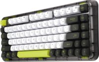 ASUS Jelly75 KD201 Mechanikus Wireless Billentyűzet HUN - Fekete/Fehér/Zöld