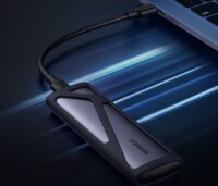 UGREEN CM400 M.2 NVMe USB 3.1 Type-C Külső SSD ház - Fekete / Ezüst