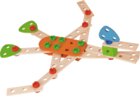 Eichhorn Constructor 90 darabos fa játék repülő építő készlet