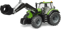 bruder Deutz 8280 TTV Homlokrakodó 1:16 - Zöld