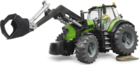 bruder Deutz 8280 TTV Homlokrakodó 1:16 - Zöld