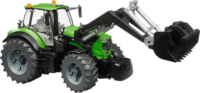 bruder Deutz 8280 TTV Homlokrakodó 1:16 - Zöld