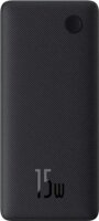 Baseus Airpow Lite Powerbank USB-A + Type-C / 10000 mAh 15W - Fekete