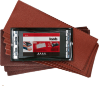 KWB 485170 Profi Kézi csiszolókészlet 93 x 230mm (51db/csomag)