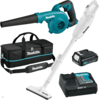 Makita CLX245SAX1 Akkumulátoros Lombfúvó és Porszívó 12V + Hordtáska