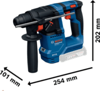 Bosch GBH 18V-18 Professional solo Akkus Fúrókalapács 18Volt (Akku és töltő nélkül)