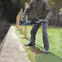 Makita DG002GZ Akkumulátoros Földfúró gép 40V (Akku és töltő nélkül)