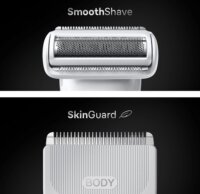 Braun BG 7550 Vezeték nélküli Akkus Nedves-Száraz Testszőrnyíró - Szürke