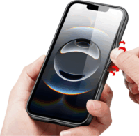 Nevox StyleShell NYLO Apple Iphone 16e Telefon tok - Fekete