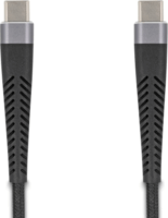 Delock 81125 USB-C 2.0 Apa - USB-C 2.0 Apa Adat és Töltőkábel 60W 2m - Fekete