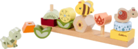 Eichhorn 13 részes fa válogató tábla ügyességi bébijáték