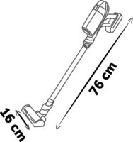 Smoby Rowenta X Force Flex Játék porszívó