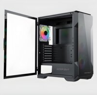 KEEP OUT XC-901 PRO Midi Torony Számítógépház + 4db 120mm ventilátor - Fekete