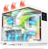 Spirit of Gamer Viper CRX ARGB Midi Torony Számítógépház - Fehér