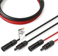 Digitus MC4 Napelem hosszabító kábel 2x10m - Fekete/Piros