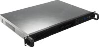 Lanberg ITX 300/10 19" 1U Rack Szerver Ház (30 x 43 x 4,45 cm) - Ezüst/Fekete