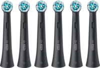 Braun iO Radiant White Elektromos fogkefe Pótfej - Fekete (6db)