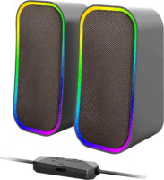 Speedlink Token RGB Gaming Stereo Hangszóró 12 W 2db - Fekete