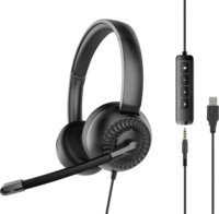Speedlink Metis USB Stereo Fejhallgató Headset - Fekete