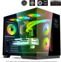 Spirit of Gamer Viper CRX ARGB Midi Torony Számítógépház - Fekete