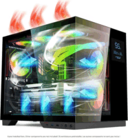 Spirit of Gamer Viper CRX ARGB Midi Torony Számítógépház - Fekete