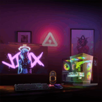 Spirit of Gamer Viper CRX ARGB Midi Torony Számítógépház - Fekete