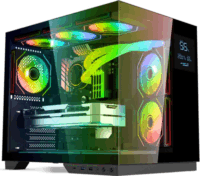 Spirit of Gamer Viper CRX ARGB Midi Torony Számítógépház - Fekete