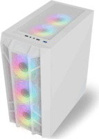 Spirit of Gamer Rebel NX Midi Torony Számítógépház - Fehér