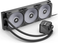 Sharkoon S100 ARGB 360mm ARGB All In One Univerzális CPU Vízhűtés - Fekete