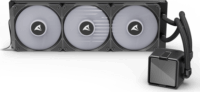 Sharkoon S100 ARGB 360mm ARGB All In One Univerzális CPU Vízhűtés - Fekete