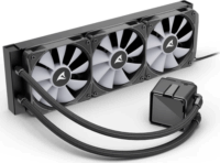 Sharkoon S100 ARGB 360mm ARGB All In One Univerzális CPU Vízhűtés - Fekete