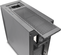 Silentware Air 1000 Midi Torony Számítógépház + 4db 140mm ARGB ventilátor - Fekete