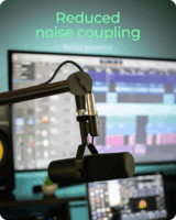 ICY BOX IB-MAG103B-T Asztalra fogatható Mikrofon tartó kar - Fekete