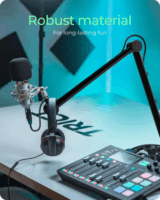 ICY BOX IB-MAG103B-T Asztalra fogatható Mikrofon tartó kar - Fekete