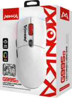 Monka G995W Wireless Gaming Egér - Fehér
