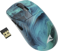 Sharkoon Skiller SGM25W Wireless Gaming Egér - Türkiz
