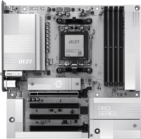 MSI PRO B850M-A WIFI PZ DDR5 AMD AM5 MicroATX Alaplap