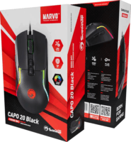 Marvo M292 Capo 20 Vezetékes Egér - Fekete