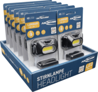 Ansmann HD120B LED Fejlámpa 125 Lumen - Fekete