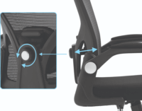 Sandberg 640-97 ErgoFusion Gamer szék - Fekete