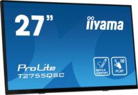 iiyama 27" T2755QSC-B1 16:9 WQHD IPS LED Érintőképernyős Monitor - Fekete