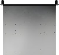 Lanberg ATX 420/10 19" 1U Rack Szerver Ház (42 x 43 x 4,45 cm) - Ezüst/Fekete