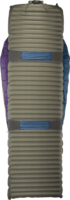 Therm-a-Rest 45F/7C SpaceCowboy Bal cipzáras Hálózsák 183 x 156 cm (6 / 11 °C) - Lila / Ezüst