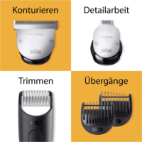 Braun BT9440 Series 9 Vezeték nélküli Akkus Haj- és szakállnyíró - Fekete / Szürke