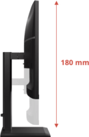 AOC 31.5" Q32E4U 16:9 QHD IPS LED Monitor - Fekete